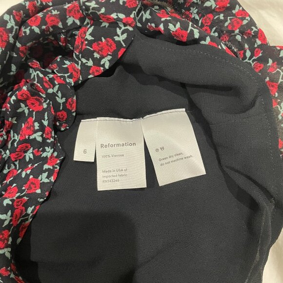 Reformation Frannie Dress, size 6 - Picture 6 of 6